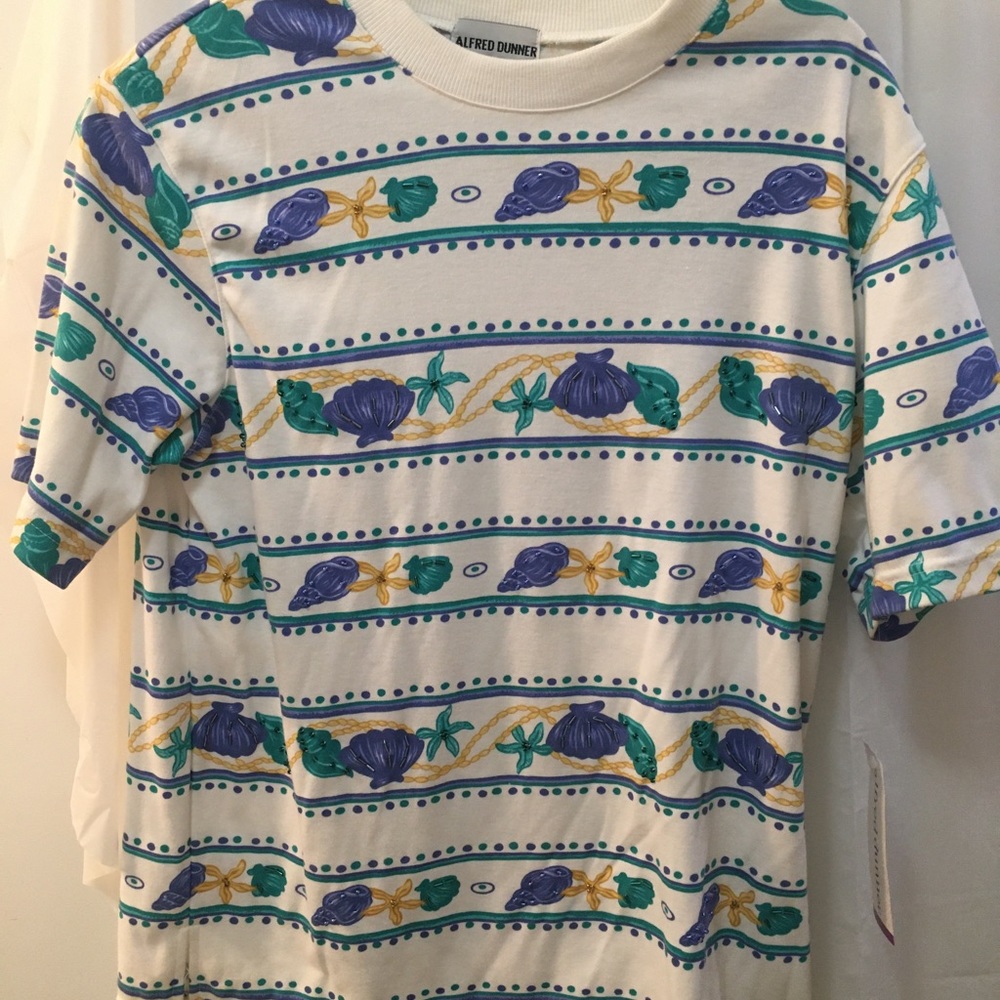Alfred Dunner Women’s Small Short Sleeve Blouse